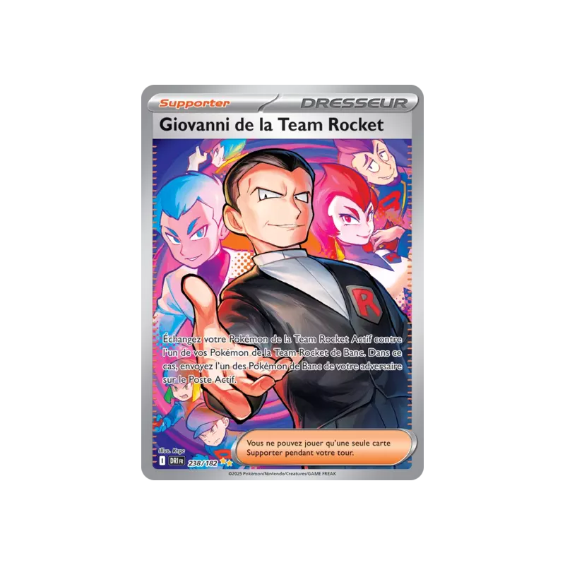 Giovanni de la Team Rocket DRI - 238/182