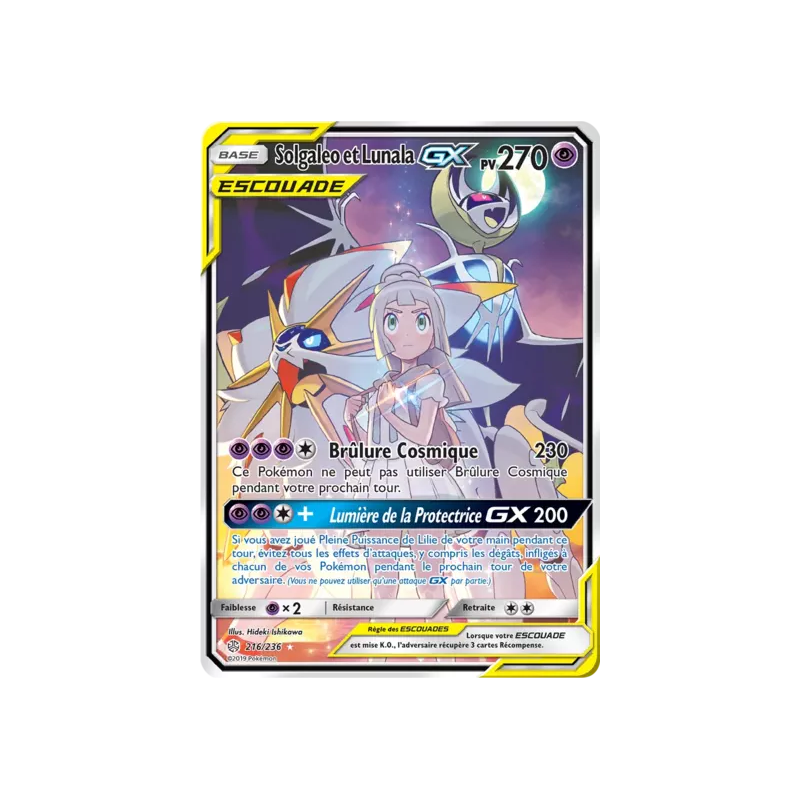 Solgaleo et Lunala Escouade CEC - 216/236
