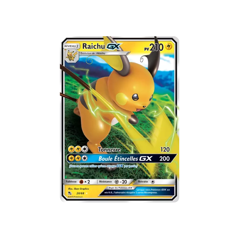 Raichu GX HIF - 20/68