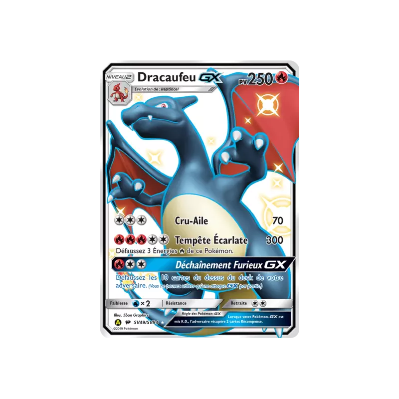 Dracaufeu GX HIF - SV49/SV94