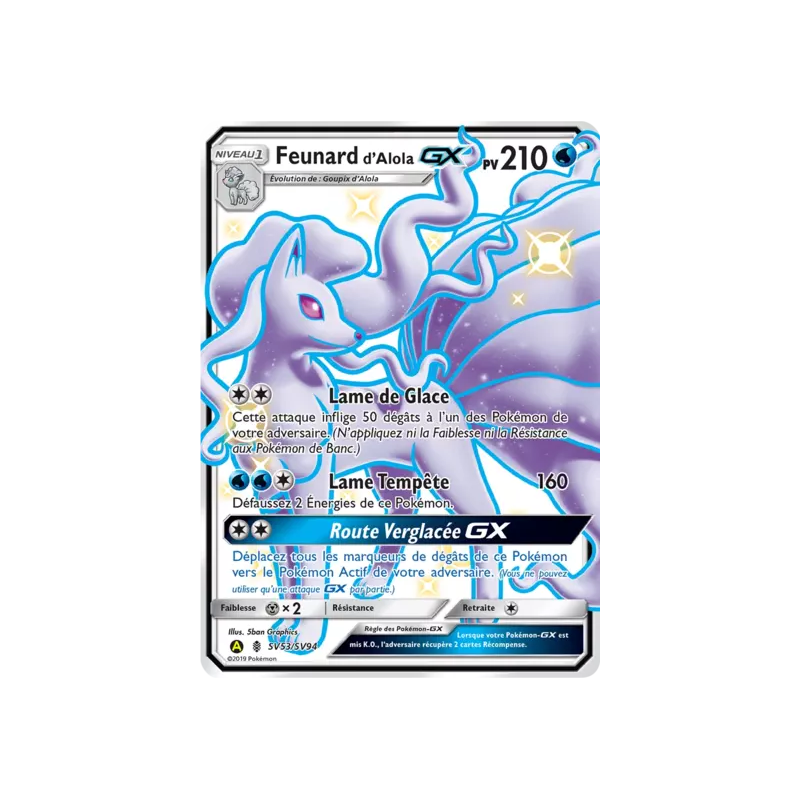 Feunard d'Alola GX HIF - SV53/SV94
