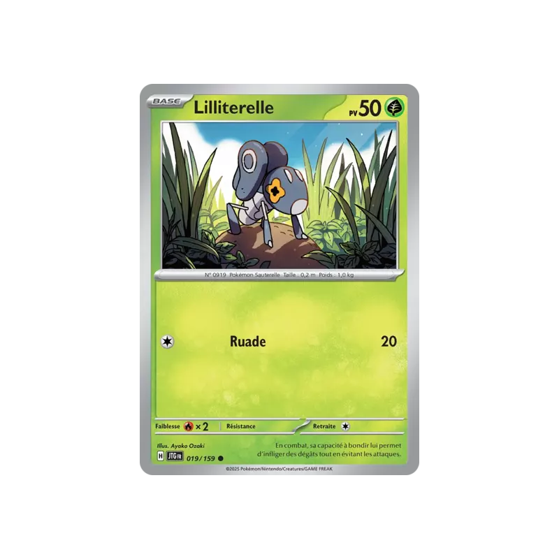 Lilliterelle JTG - 019/159
