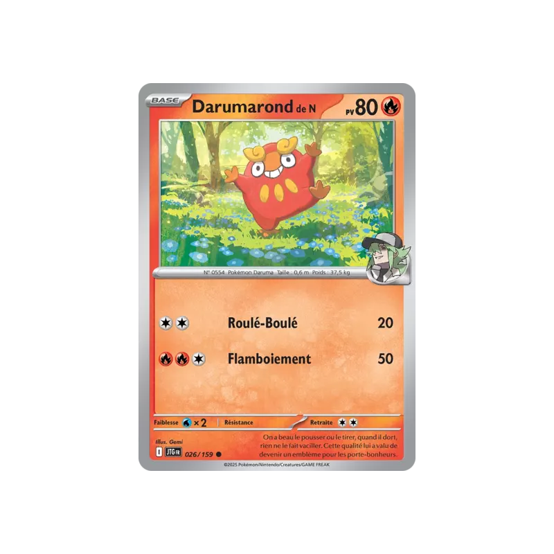 Darumarond de N JTG - 026/159
