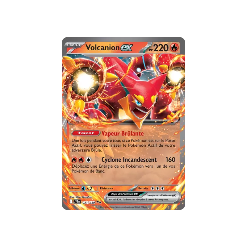 Volcanion EX JTG - 031/159