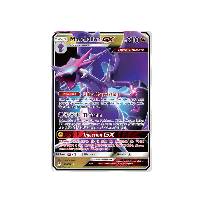 Mandrillon GX UNM - 160/236
