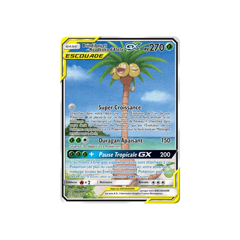 Brindibou et Noadkoko d'Alola Escouade UNM - 215/236