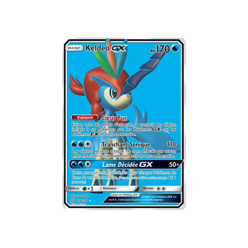 Keldeo GX UNM - 219/236