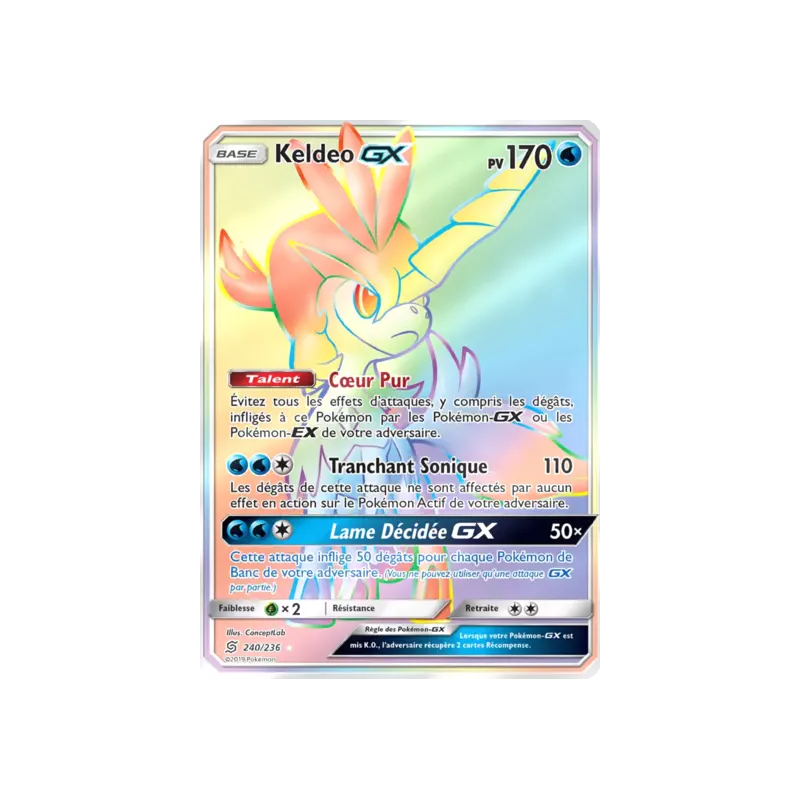 Keldeo GX UNM - 240/236