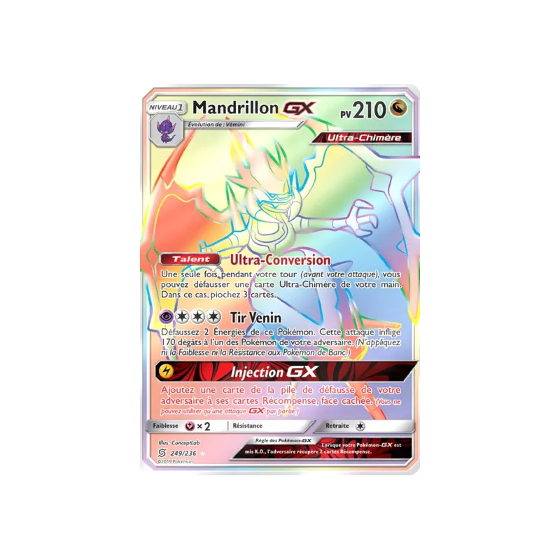 Mandrillon GX UNM - 249/236