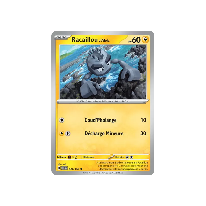 Racaillou d'Alola JTG - 044/159