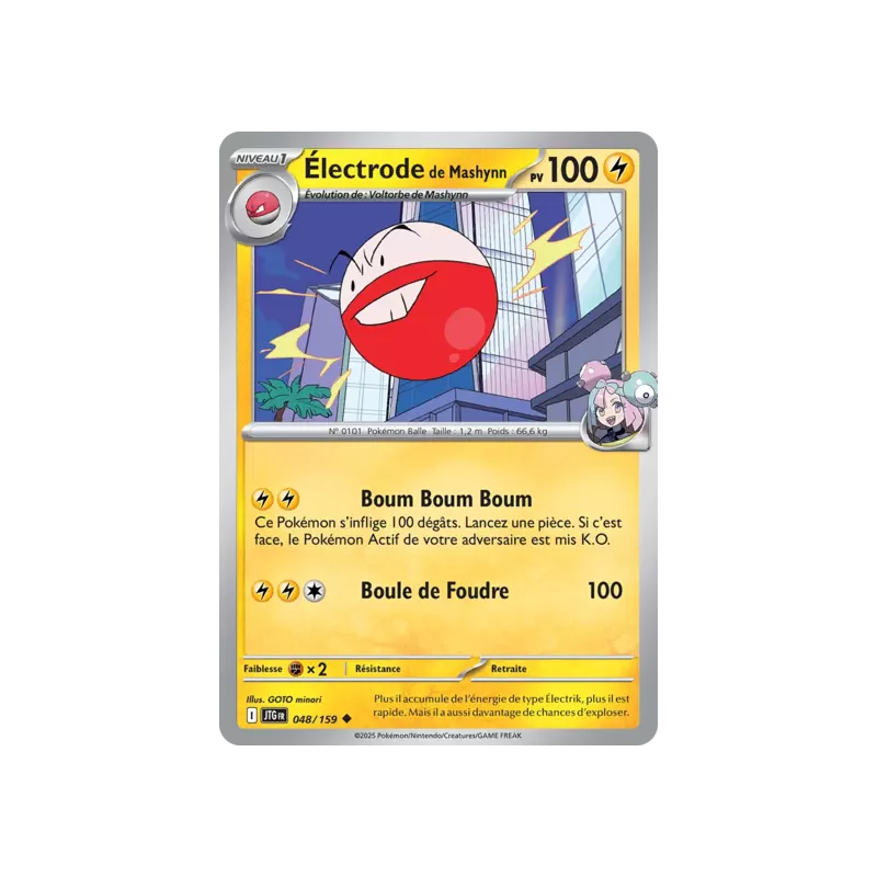 Électrode de Mashynn JTG - 048/159