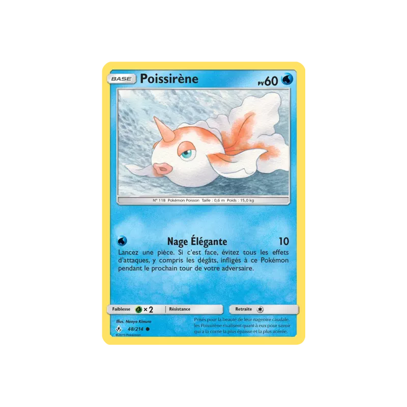 Poissirène UNB - 048/214