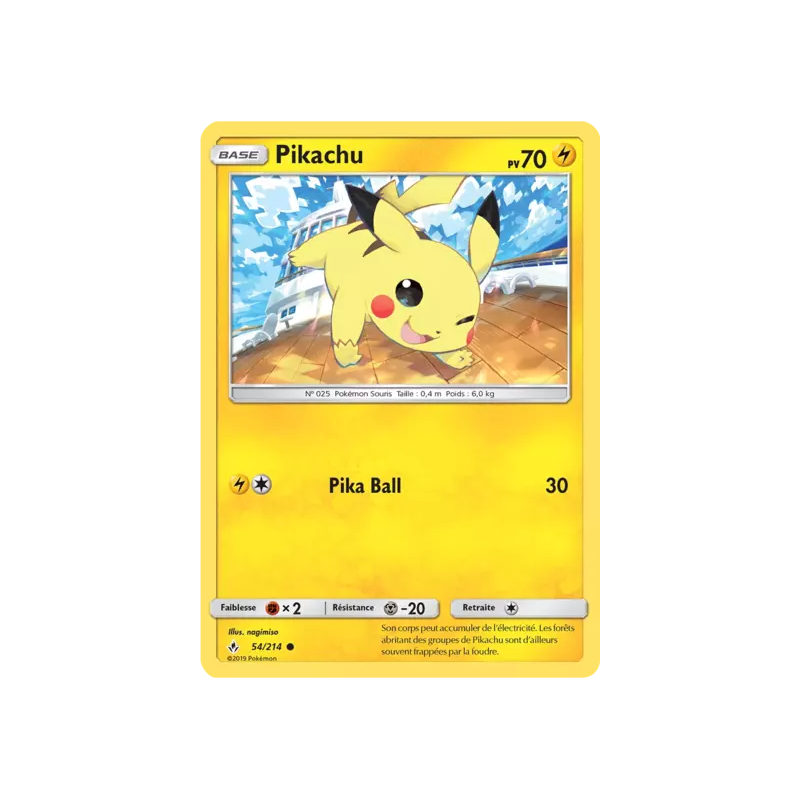 Pikachu UNB - 054/214
