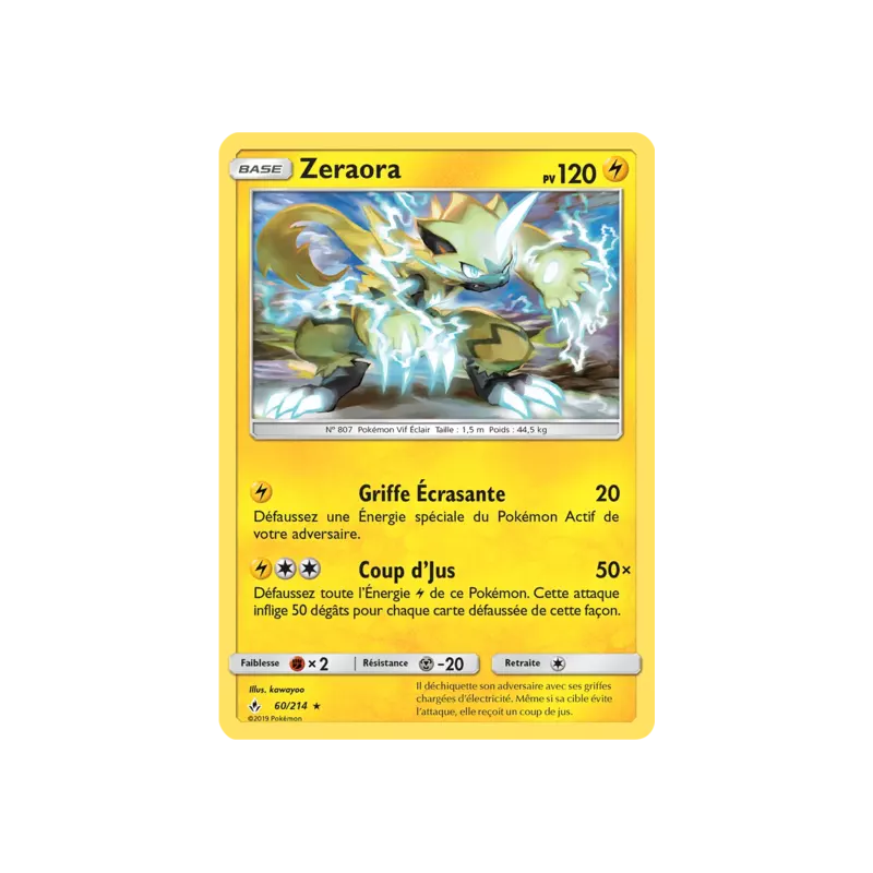 Zeraora UNB - 060/214
