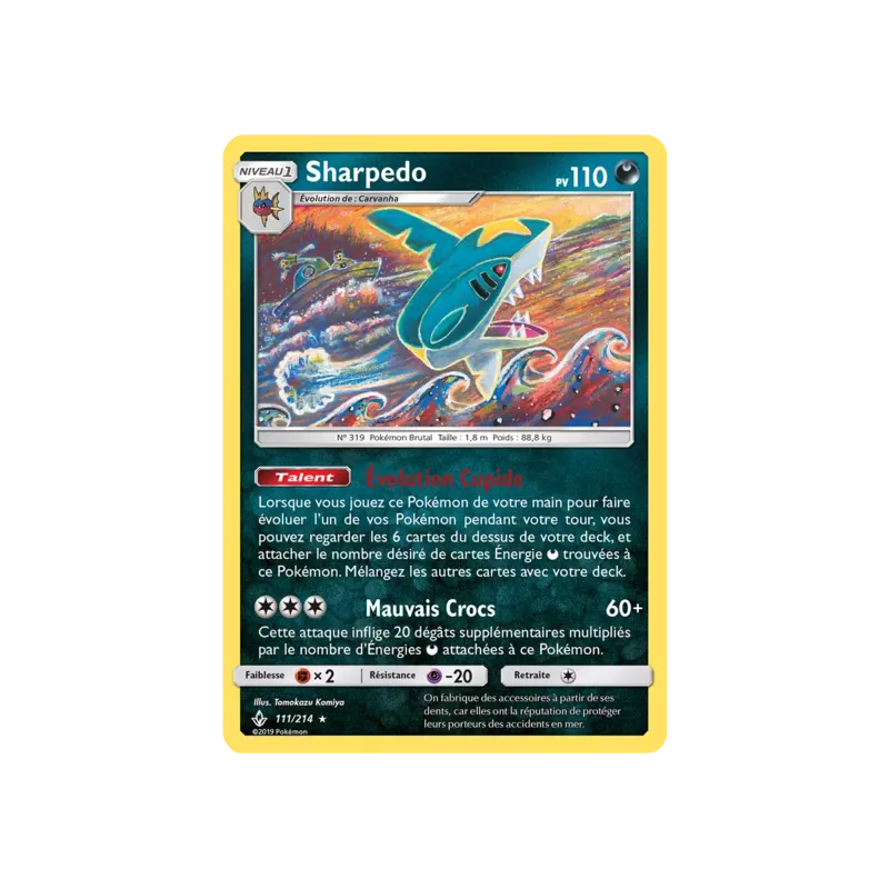 Sharpedo UNB - 111/214