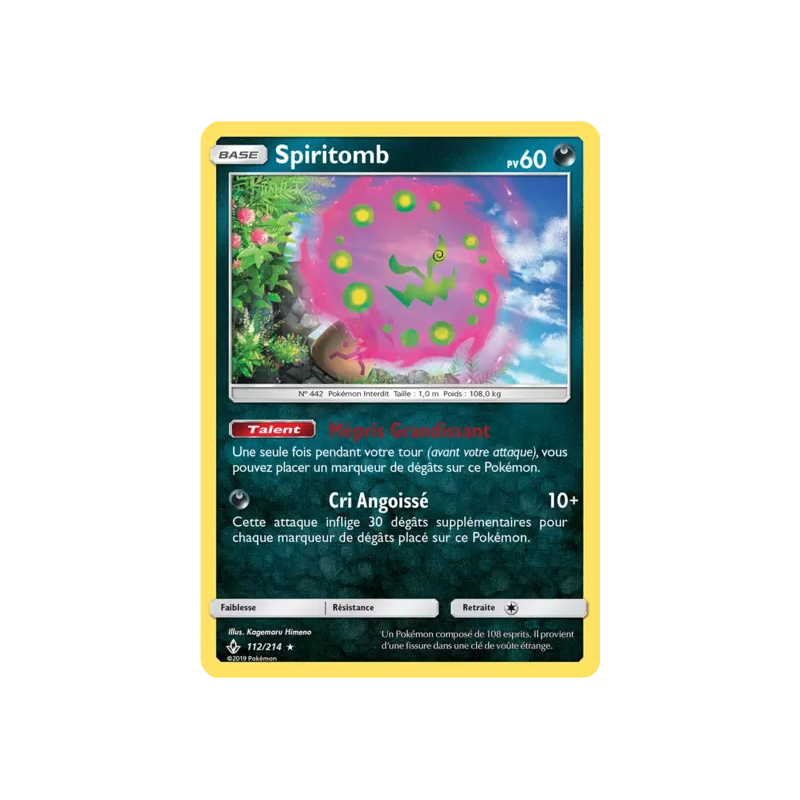 Spiritomb UNB - 112/214