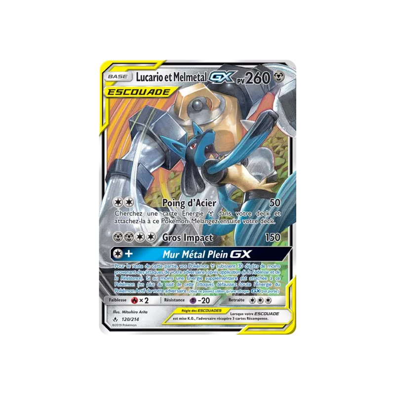 Lucario et Melmetal Escouade UNB - 120/214