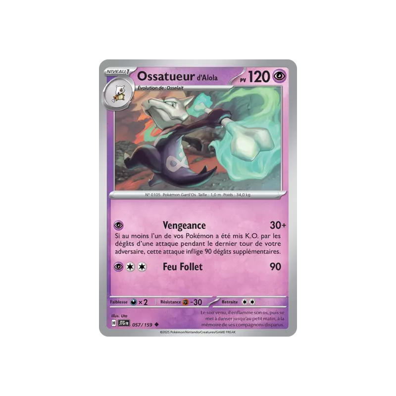 Ossatueur d'Alola JTG - 057/159