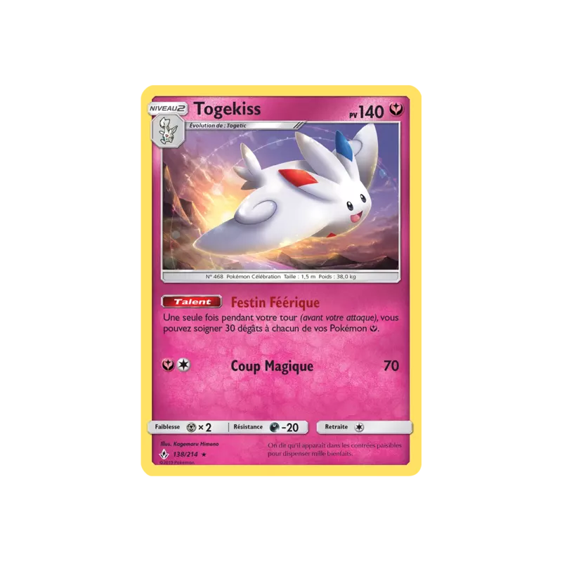 Togekiss UNB - 138/214