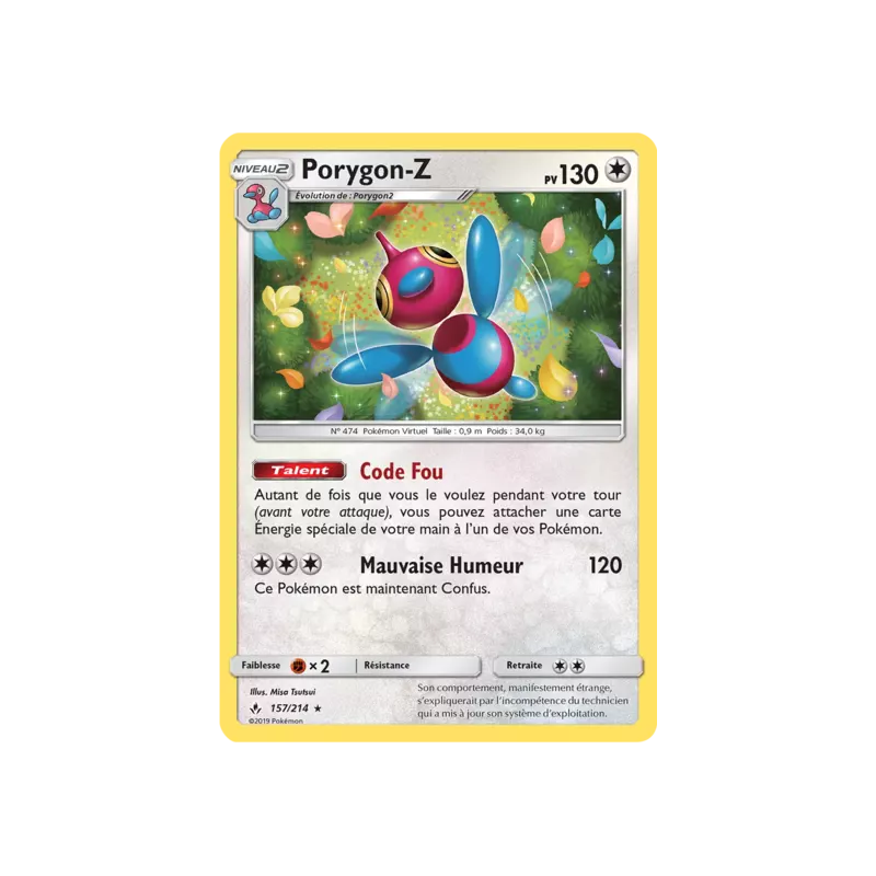 Porygon-Z UNB - 157/214