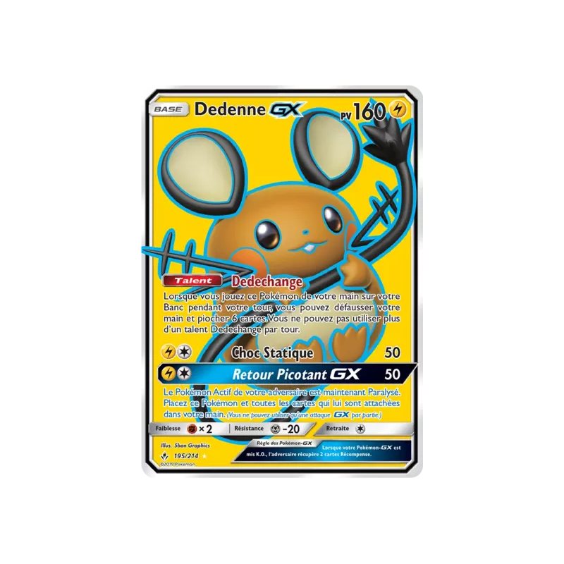 Dedenne GX UNB - 195/214