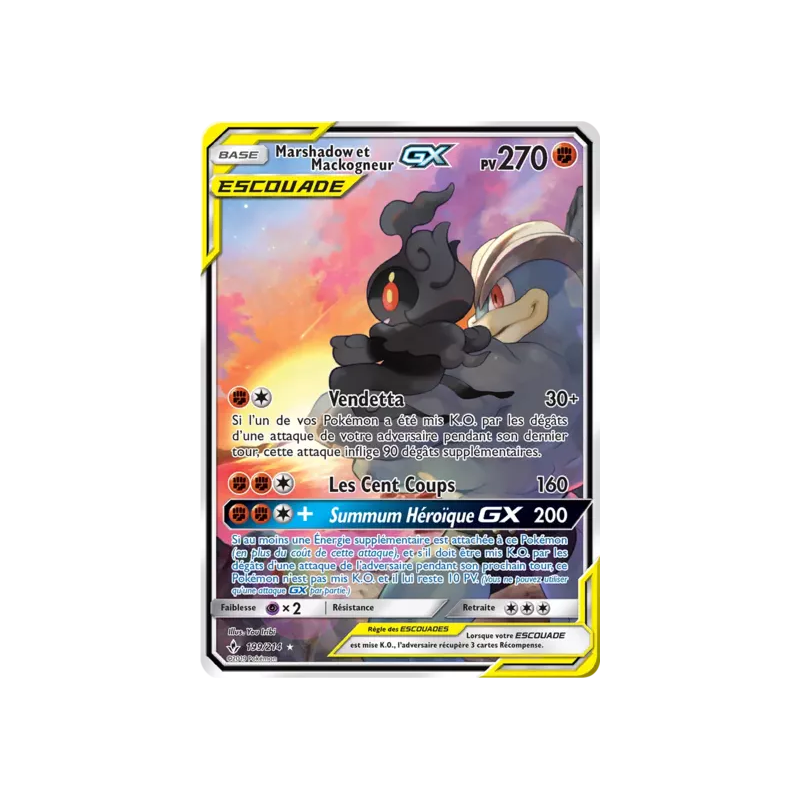 Marshadow et Mackogneur Escouade UNB - 199/214