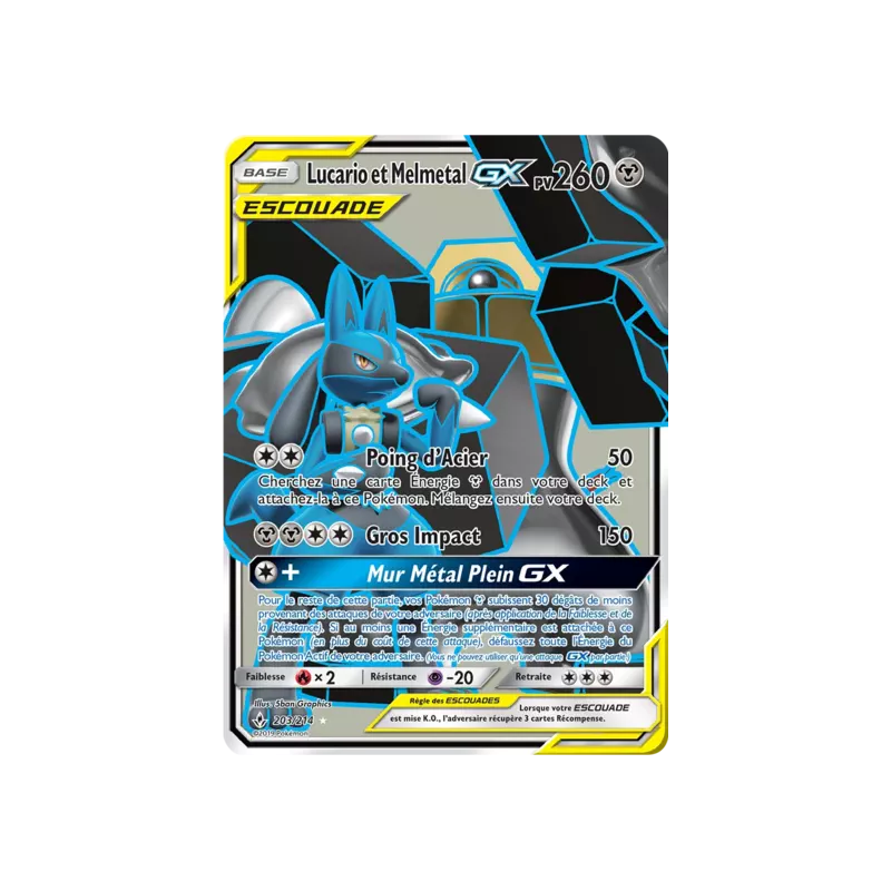 Lucario et Melmetal Escouade UNB - 203/214