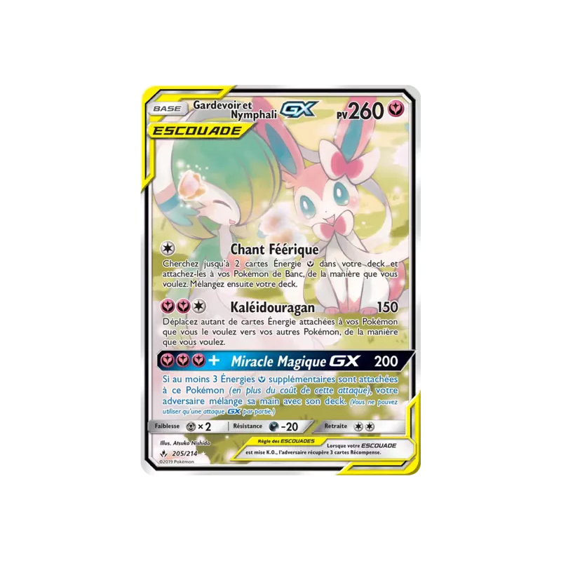 Gardevoir et Nymphali Escouade UNB - 205/214