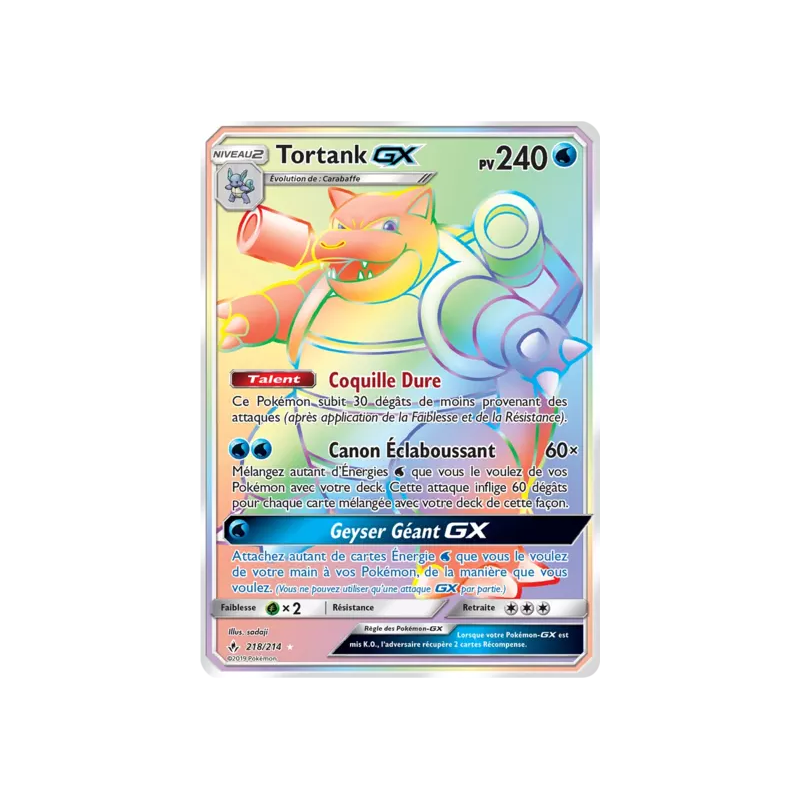 Tortank GX UNB - 218/214