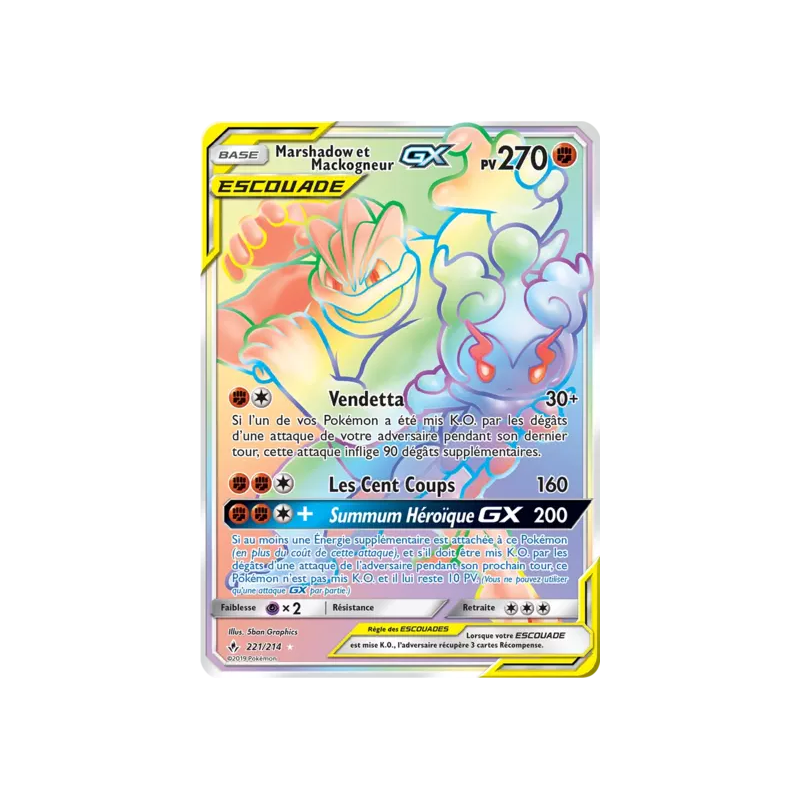 Marshadow et Mackogneur Escouade UNB - 221/214