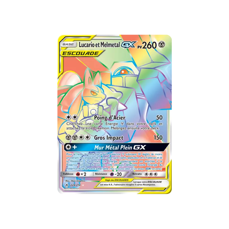 Lucario et Melmetal Escouade UNB - 224/214