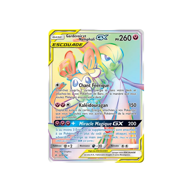 Gardevoir et Nymphali Escouade UNB - 225/214