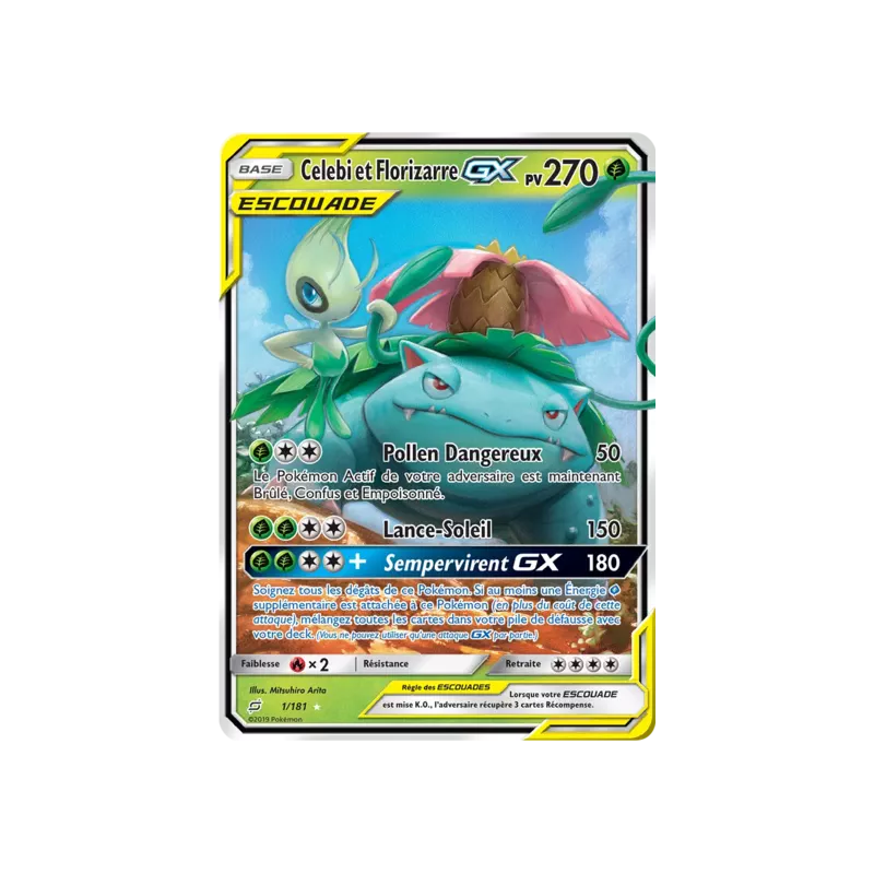 Celebi et Florizarre Escouade TEU - 001/181