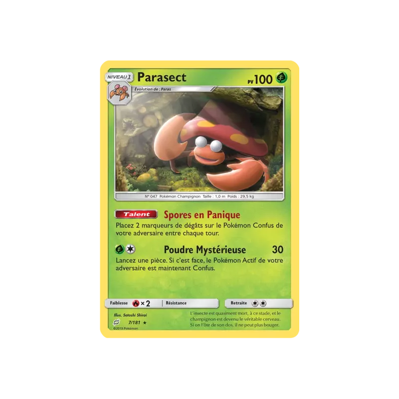 Parasect TEU - 007/181