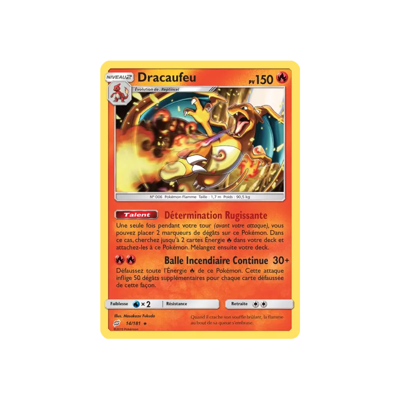 Dracaufeu TEU - 014/181