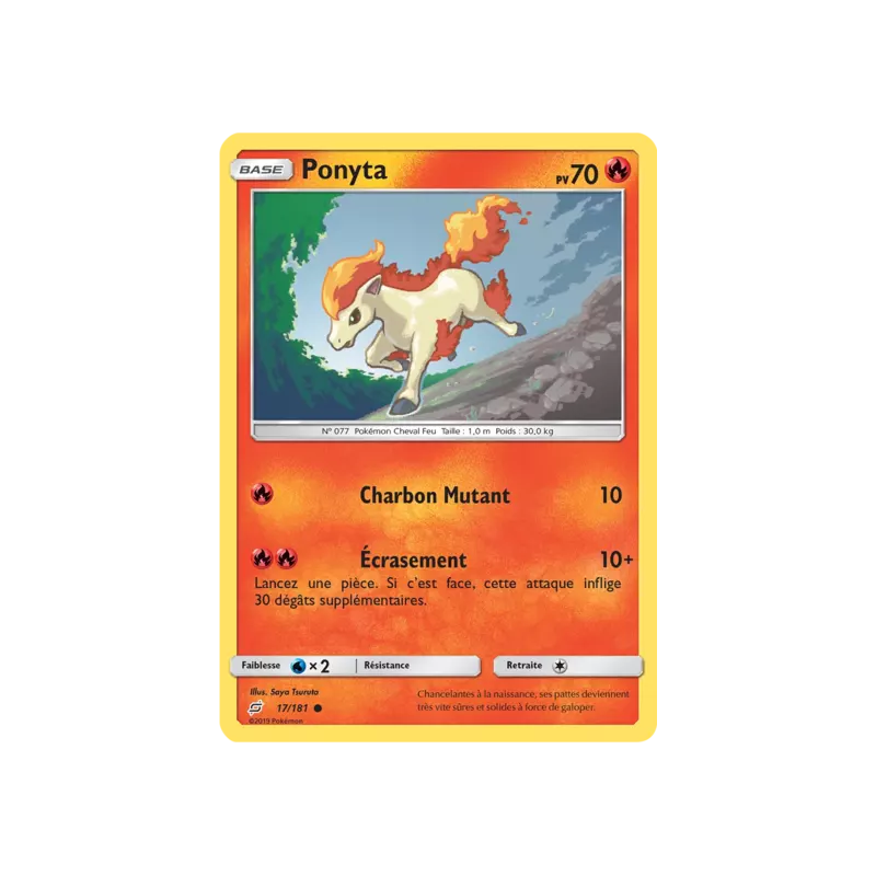 Ponyta TEU - 017/181