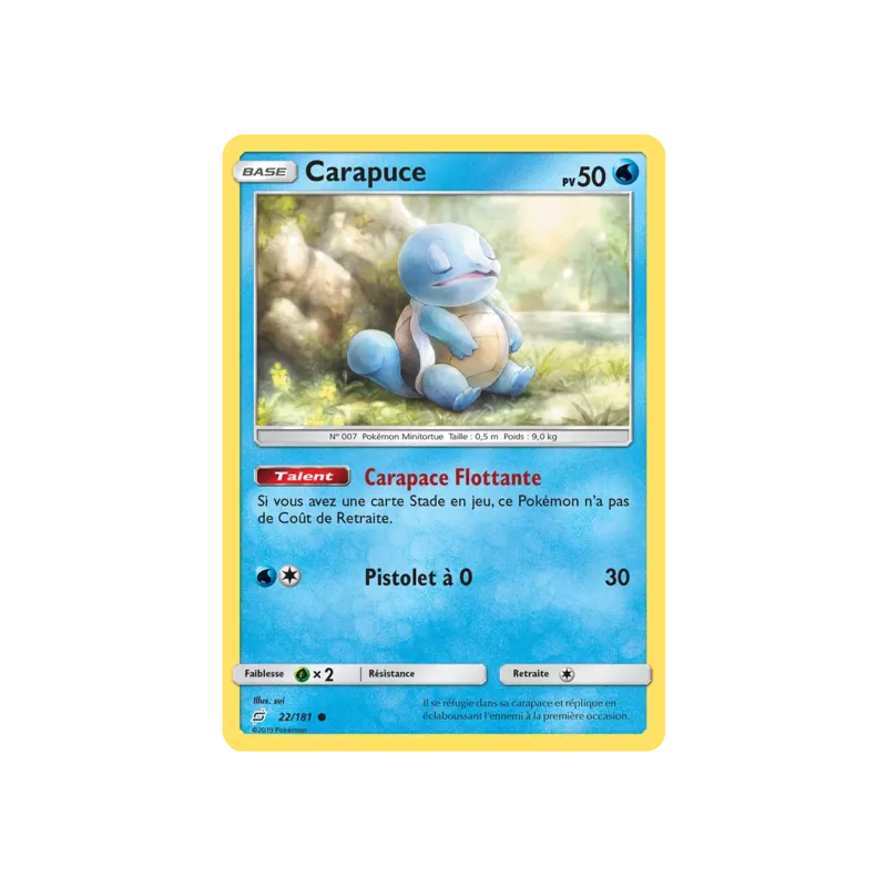 Carapuce TEU - 022/181