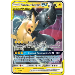 Pikachu et Zekrom Escouade TEU - 033/181
