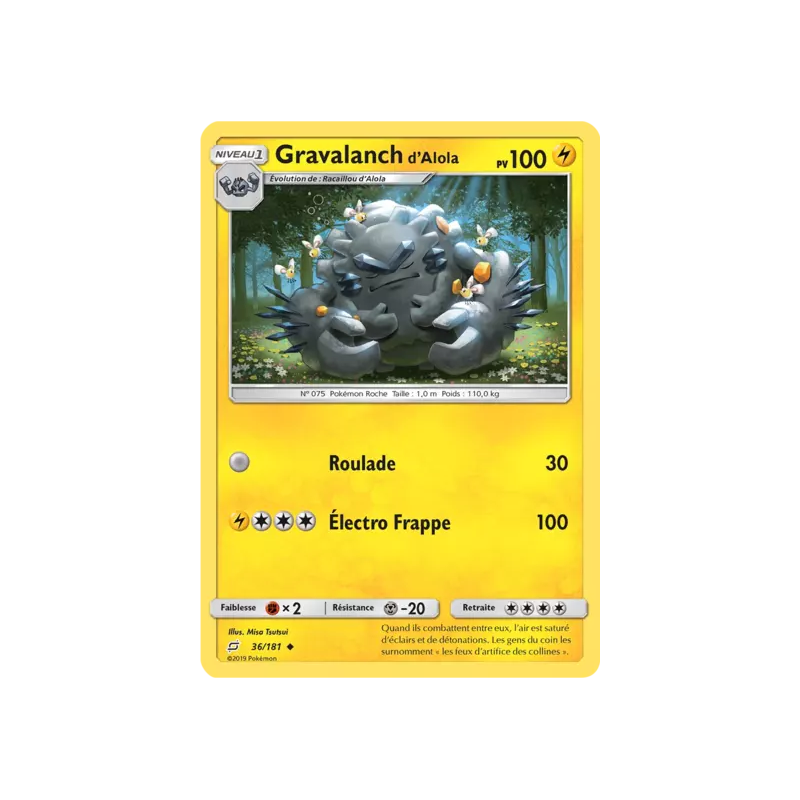 Gravalanch d'Alola TEU - 036/181