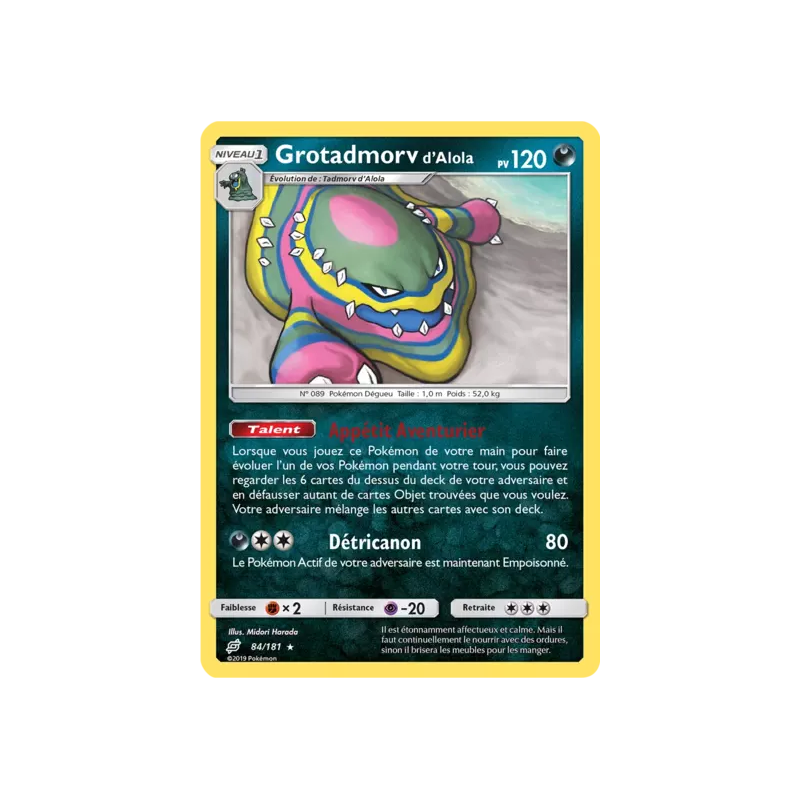 Grotadmorv d'Alola TEU - 084/181
