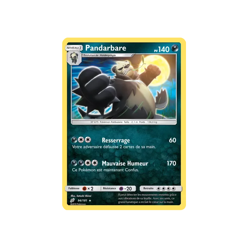 Pandarbare TEU - 094/181