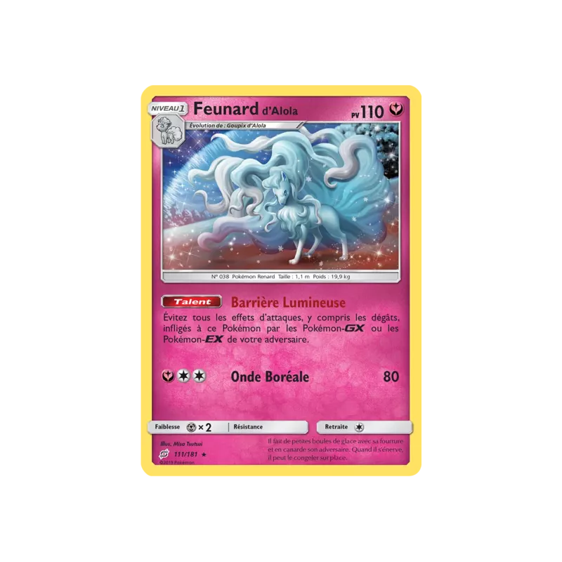 Feunard d'Alola TEU - 111/181