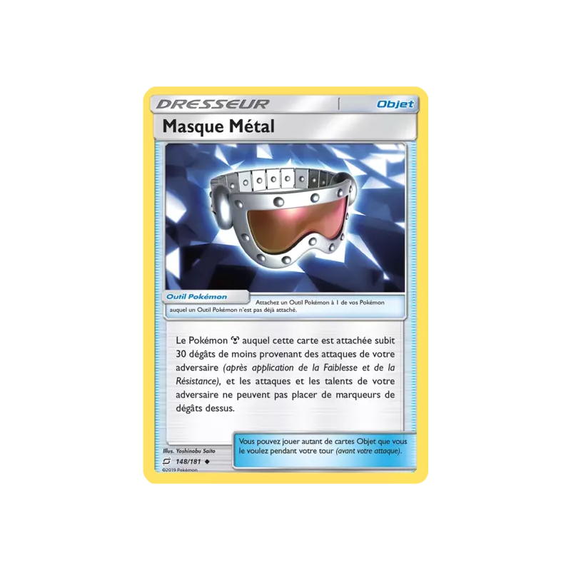 Masque Métal TEU - 148/181