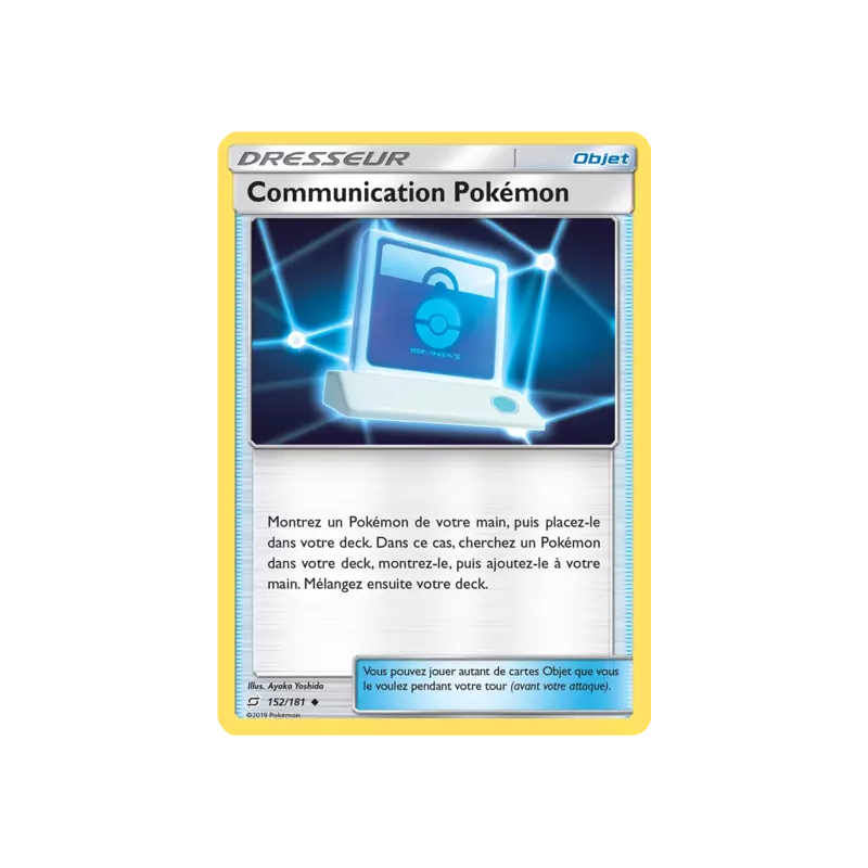Communication Pokémon TEU - 152/181