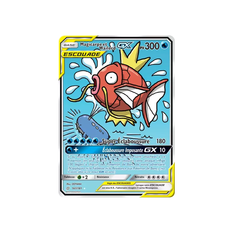Magicarpe et Wailord Escouade TEU - 161/181