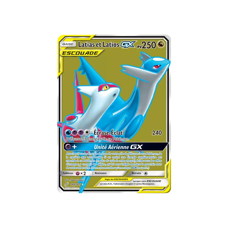 Latias et Latios Escouade TEU - 169/181