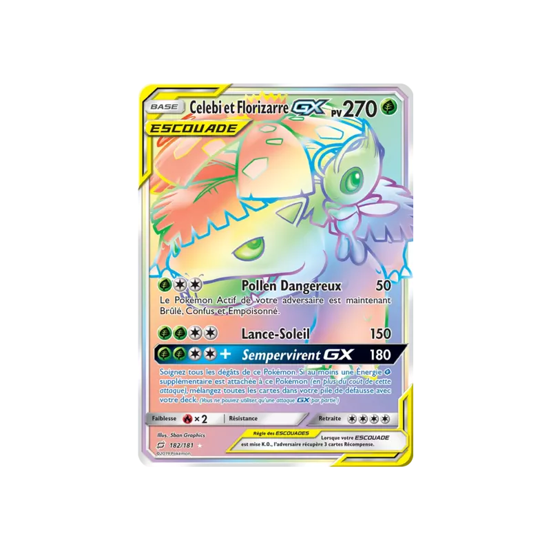Celebi et Florizarre Escouade TEU - 182/181