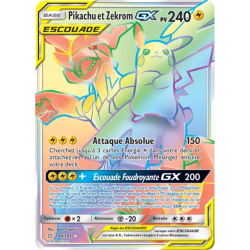 Pikachu et Zekrom Escouade TEU - 184/181