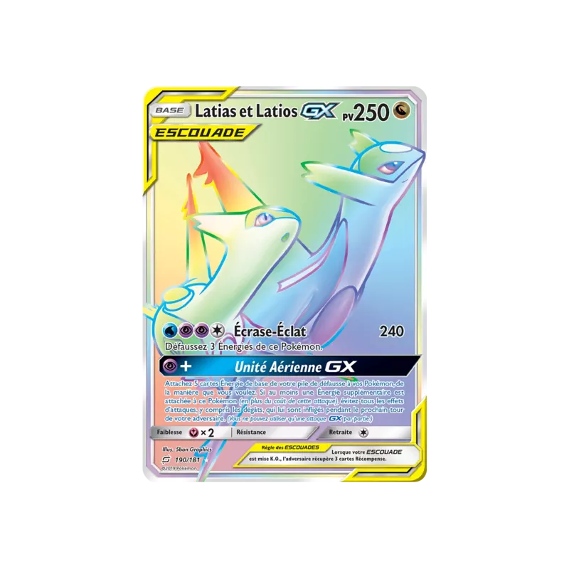 Latias et Latios Escouade TEU - 190/181