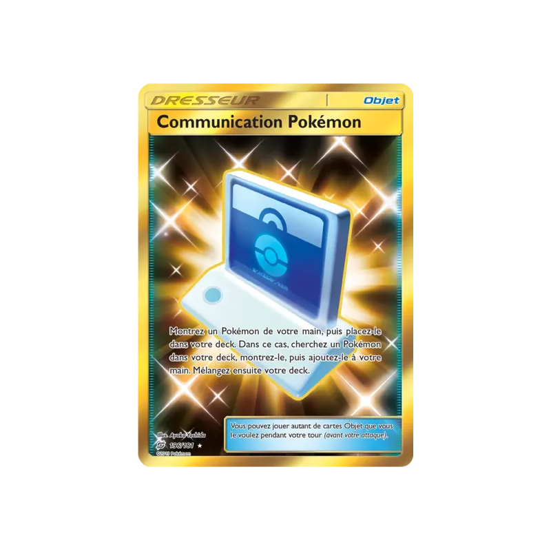 Communication Pokémon TEU - 196/181